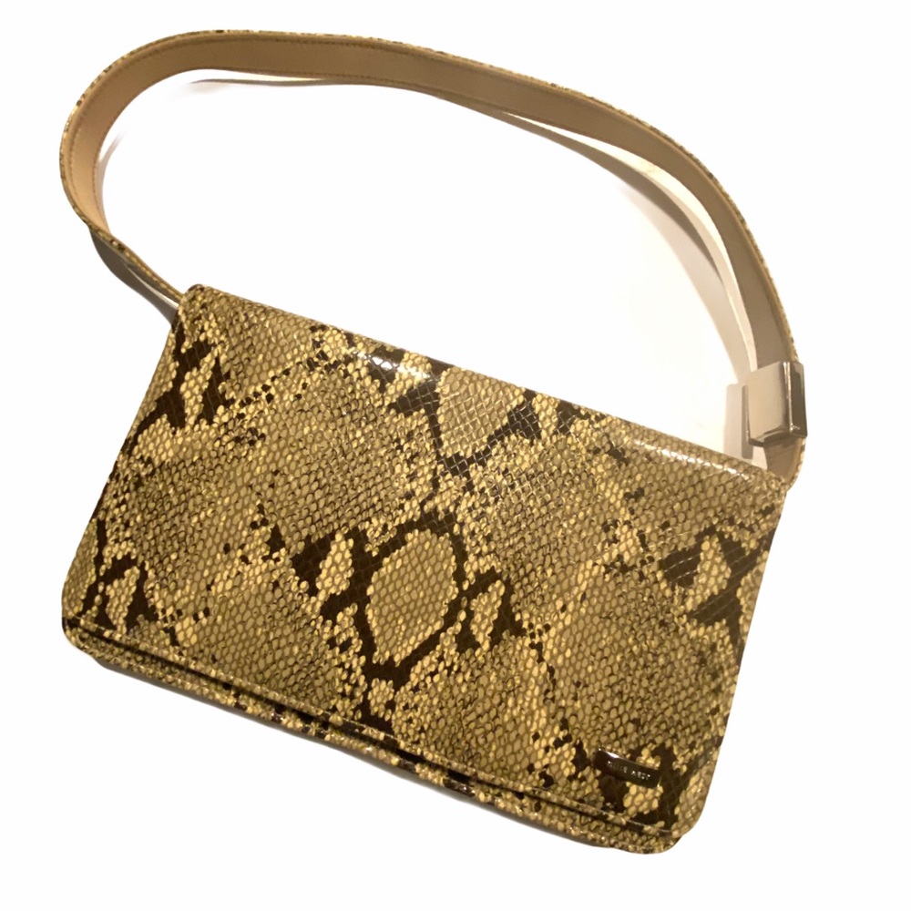 Nine West vegan lizard wallet purse/clutch.